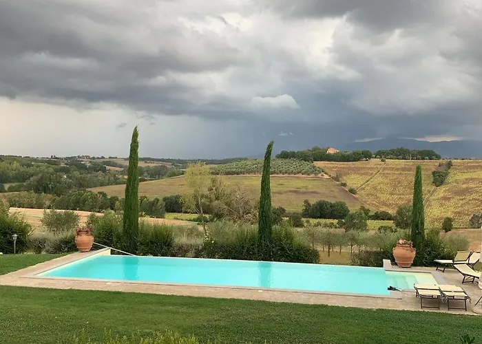 Il Noce Peaceful Tuscan Haven With Pool And Views 度假居 *