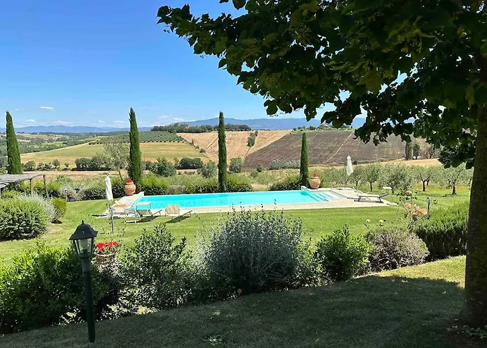 Il Noce Peaceful Tuscan Haven With Pool And Views Cortona