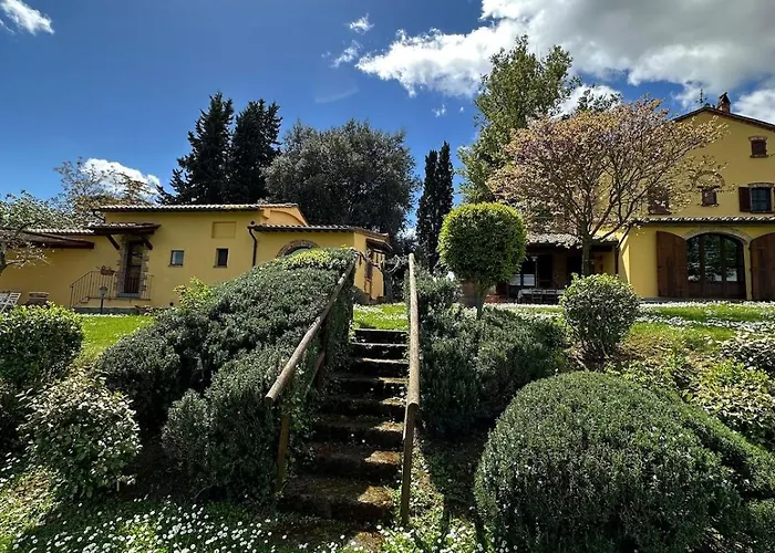 度假居 Il Noce Peaceful Tuscan Haven With Pool And Views 哥尔顿